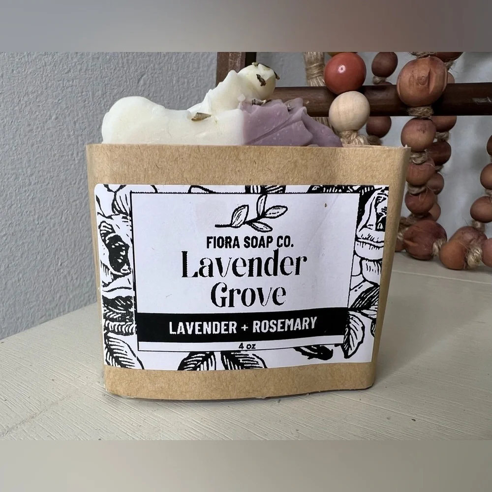 Brand New-Fiora Soap Co. Lavender Grove Homemade Soap